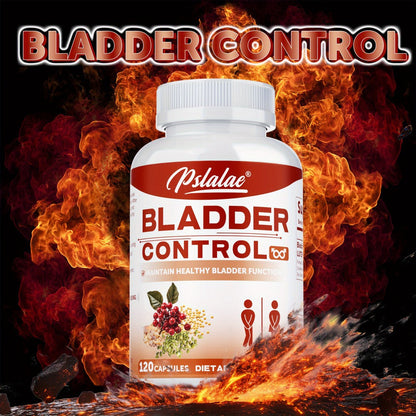 Bladder Control Capsules with Cranberry, Pumpkin Seed & Soy Germ, Urinary Tract Health & Night-time Support Supplement for Women & Men