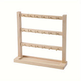 3-layer 18-hook jewelry rack