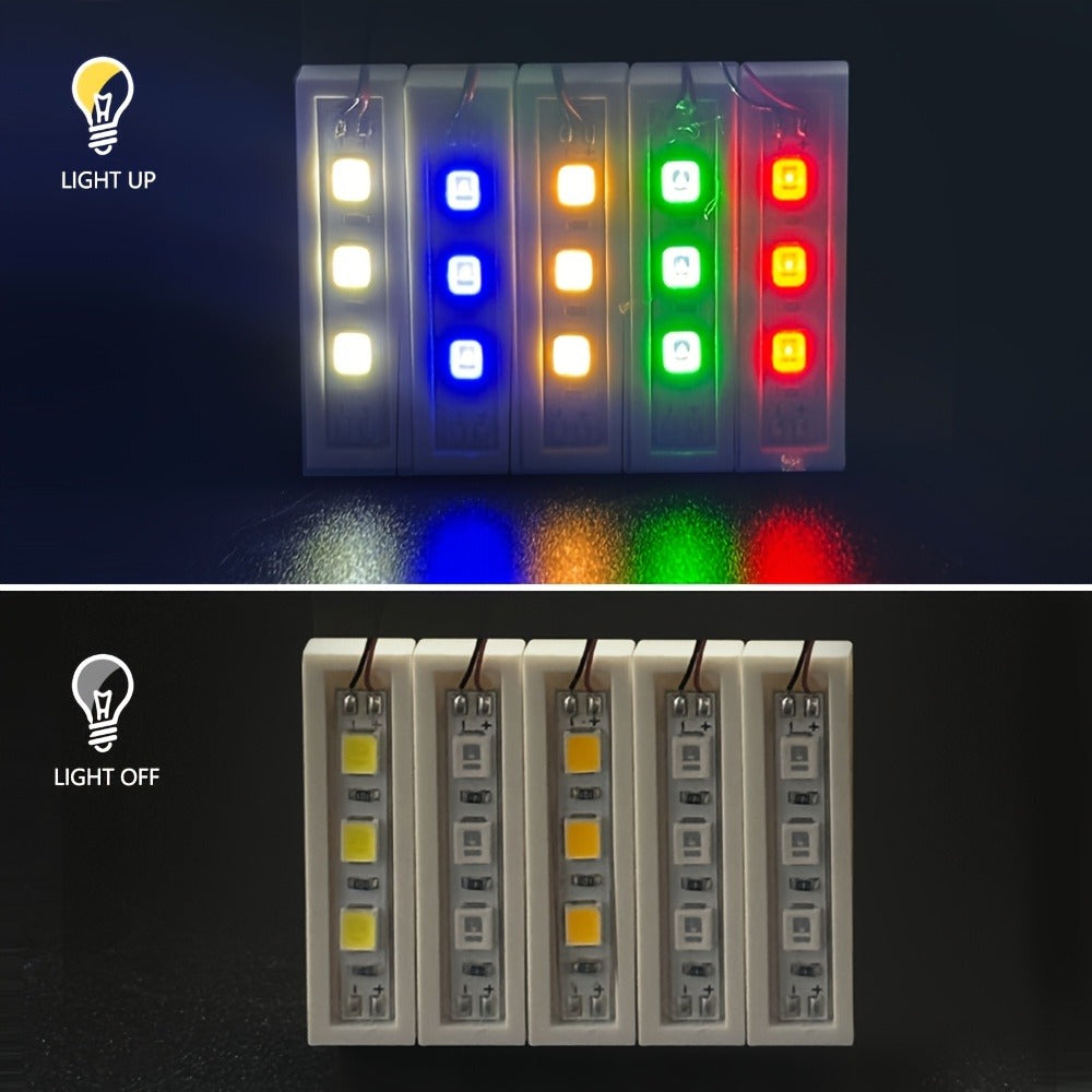 LED Lighting Kit for Building Blocks 20pcs 1x4 Brick Lights with the Listed Color, Size or Set Options for Everyday Use