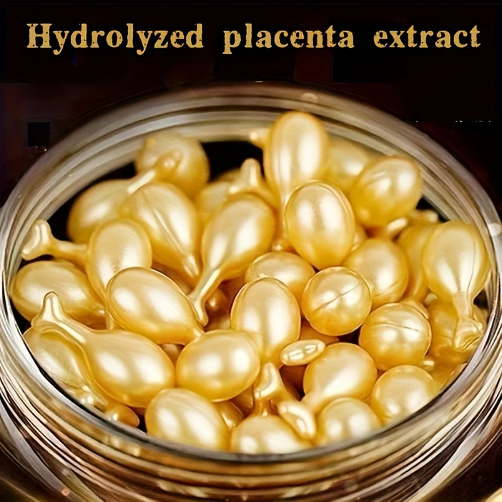 Hyaluronic Acid Collagen Facial Gel Capsules 360pcs (2 Boxes x 180pcs) - Deep Face Neck Serum for Bath Time, Home Spa and Personal Care