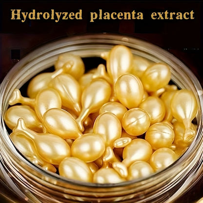 Hyaluronic Acid Collagen Facial Gel Capsules 360pcs (2 Boxes x 180pcs) - Deep Face Neck Serum for Bath Time, Home Spa and Personal Care