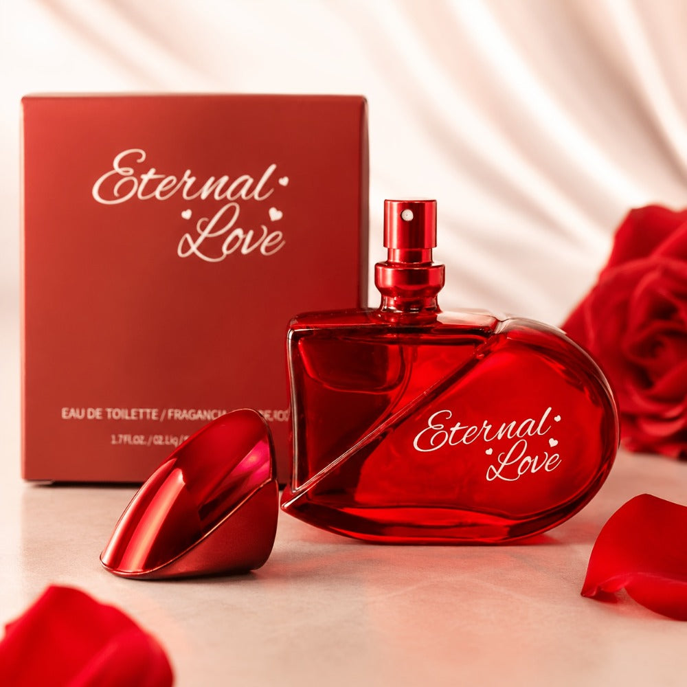 Perfume for Women Love Floral EDP in Sculptural Red Bottle with Fresh Romantic Scent Profile