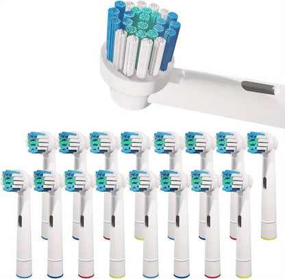 Replacement Toothbrush Heads Compatible with Oral-B Electric Toothbrush - 12 Pack Professional Brush Heads