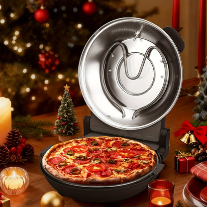Electric Quesadilla Maker 9.5 Inch, Grilled Cheese Machine, Extra Stuffing, Easy 6-Wedge Slice, Feet