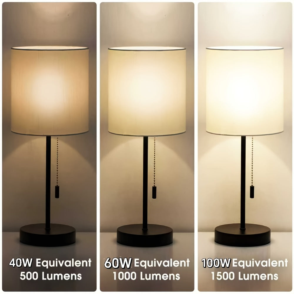 3-Way LED Light Bulb A19 40 60 100W Equivalent 1500 Lumens E26 Base – Soft White 2700K & Daylight 5000K Three-Way Bulb for Bedroom Living