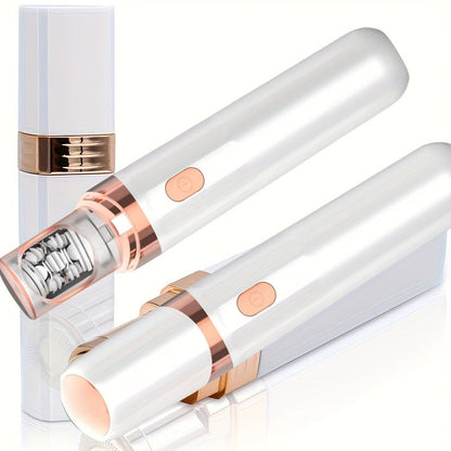 Painless Electric Facial Epilator for Women – Face & Body Hair Remover for Upper Lip Chin Cheeks Peach Fuzz
