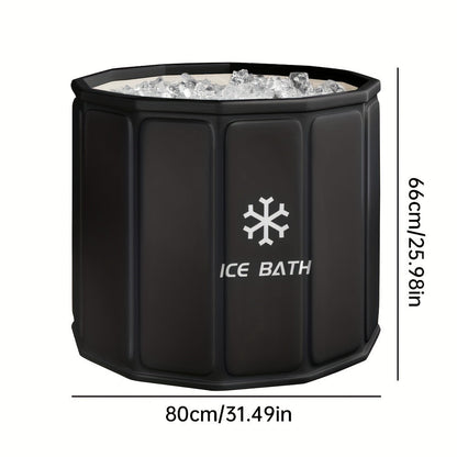 Ice Bath Tub Portable Foldable for Garden, Patio and Yard Use, with the Listed Configuration