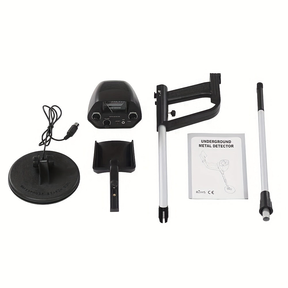 Metal Detector for Garden, Patio and Yard Use, with the Listed Configuration, for Everyday Use and Organized Storage