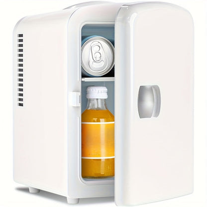Mini Fridge Skincare Refrigerator 1.06 Gallon Portable - Mini Freezer for Bedroom Dorm Office