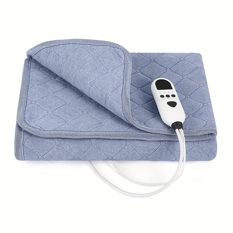 Electric Mattress Pad Heated Bed Warmer 63"x31" - 9 Heat Settings, 4 Auto Shutoff Modes, Rapid Warming