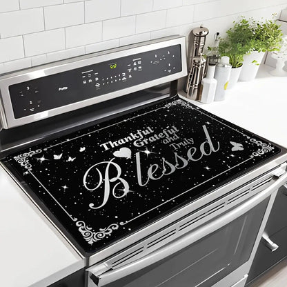 Glass Cooktop Protector Cover Heat Resistant Scratch Proof Appliance Mat for Stove Oven for Entryways, Bedrooms and Living Spaces