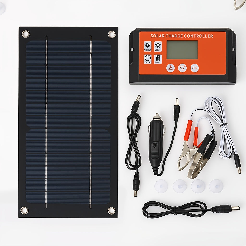 600W Solar Panel Kit with Battery Charge Controller – 36V Off-Grid Power for Car, Caravan, RV & Outdoor Use