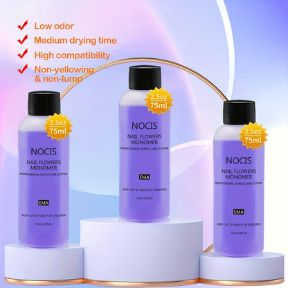 Odorless Acrylic Liquid Monomer Bulk Pack for Home and Salon Manicures, with the Listed Configuration