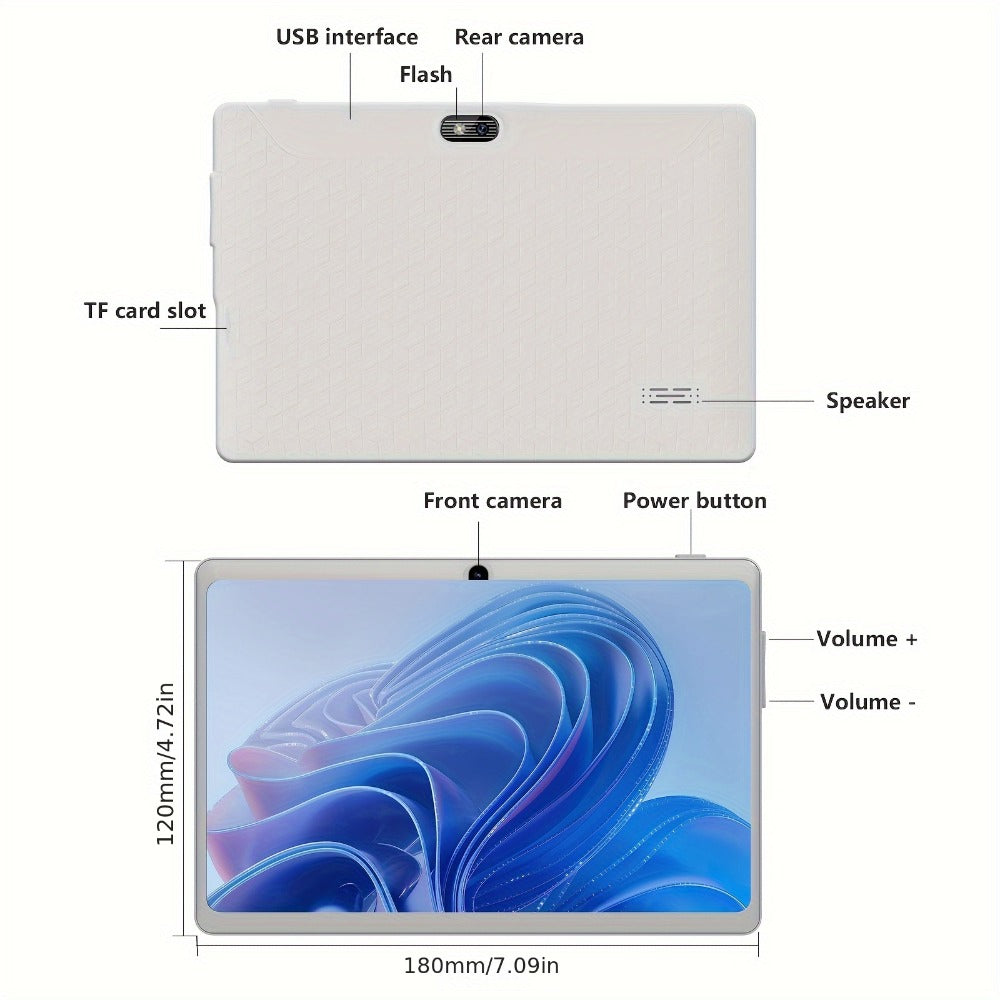 GPS FM Radio Android Tablet 7 & 10.1 Inch 6GB RAM 512GB Expandable Storage WiFi Dual Camera for an Everyday Personal Care Routine