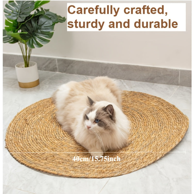 Sisal Sofa Protector Cat Scratch Mat – Universal Anti-Scratch Claw Cover for Cats & Dogs, Furniture Protector Pad for Sofa, Couch & Chair