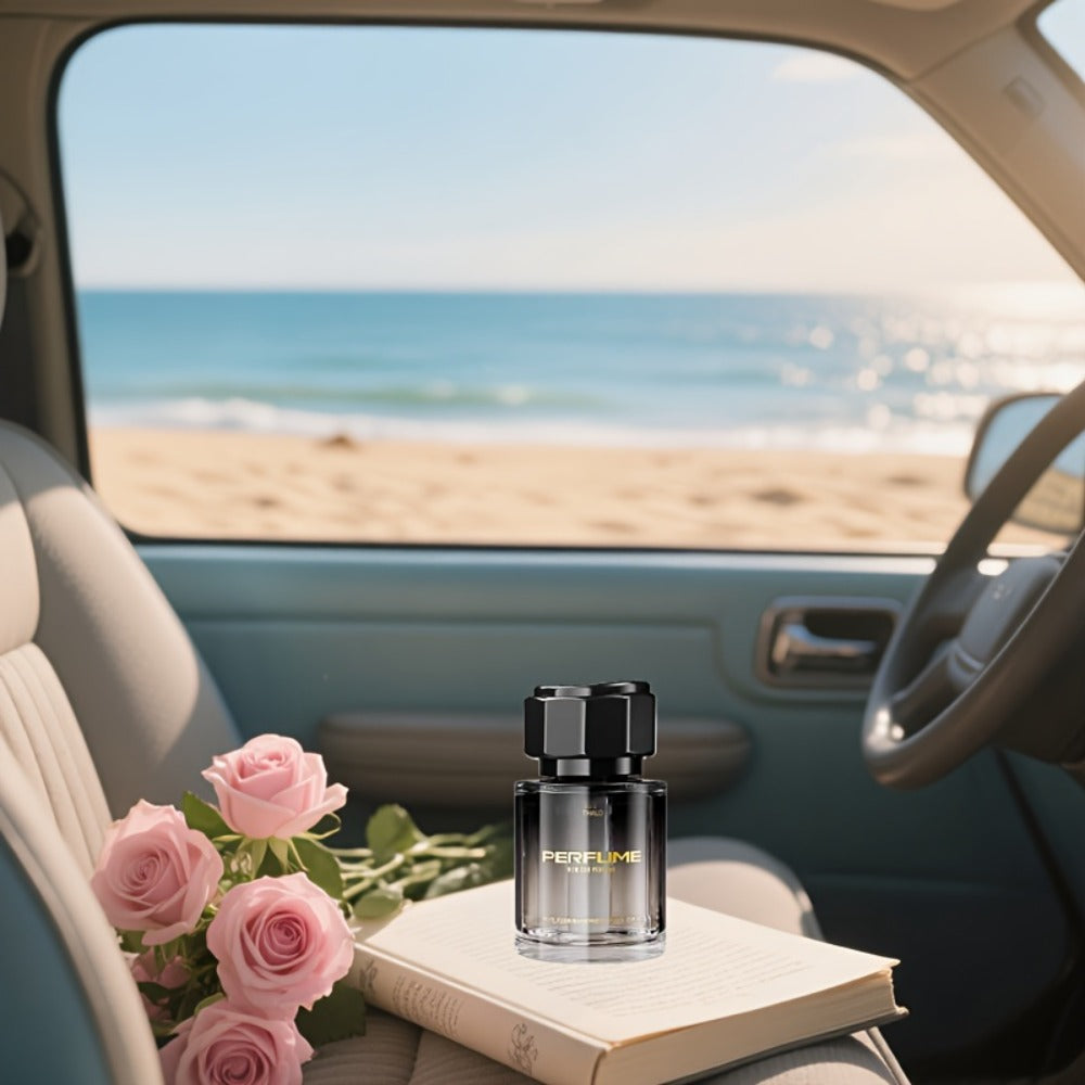 Car Air Freshener – Long Lasting Perfume Scent, No Chemicals & Alcohol-Free, Interior Decoration Deodorizer for Car, Home