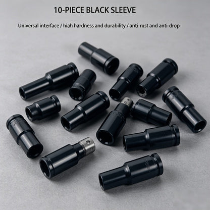 1/2 Inch Deep Impact Socket Set – Chrome Vanadium Steel for Tire Removal, Mechanical Repairs & Car Maintenance | Compatible with Electric