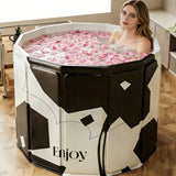 Cow Color Bath Tub