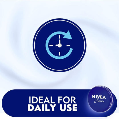 NIVEA Creme 150ml, All-Purpose Moisturizing Cream for Body Face & Hands, Deep Hydration for Dry & Sensitive