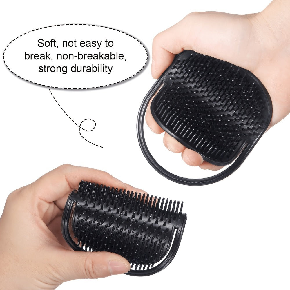Curl Defining Cream and Detangling Brush Set by KALISPRO with One or Two 300ml Pump Bottles