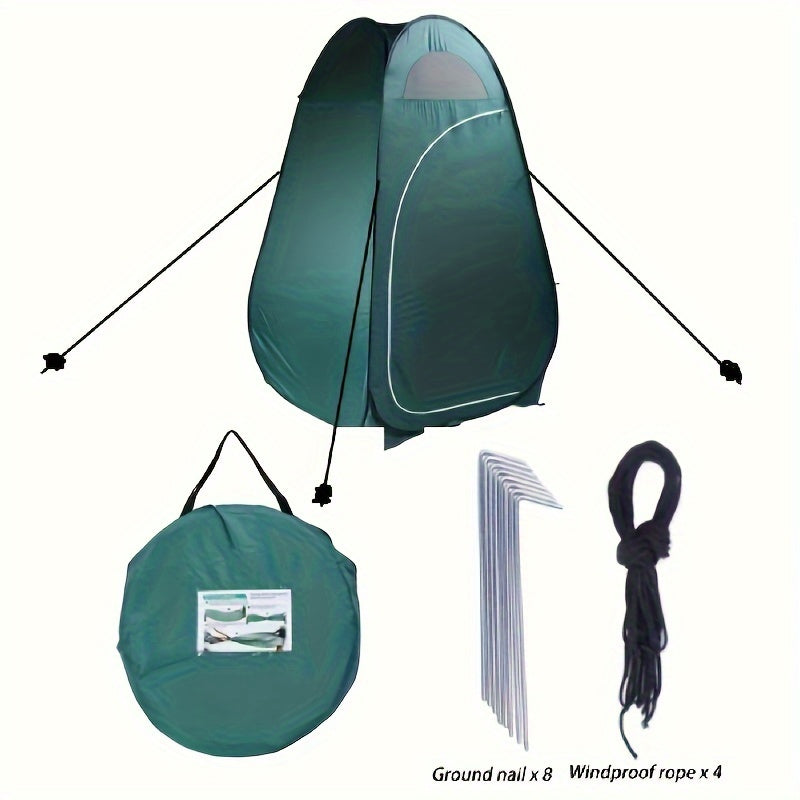 Pop-Up Privacy Shower Tent & Outdoor Changing Room – Waterproof Portable Camping Toilet Tent for Hiking Beach Fishing Backpacking