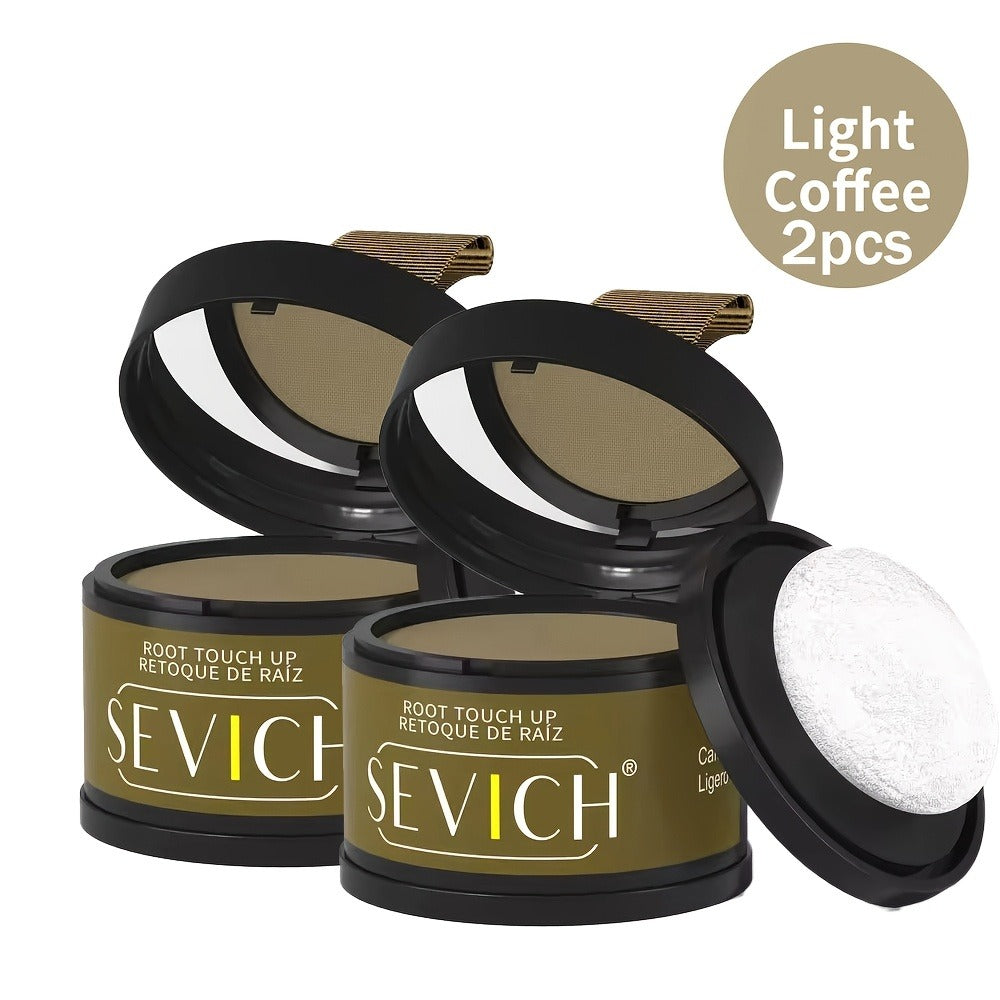 Root Touch Up Hair Powder for Thinning Hair & Gray Roots – Instant Hairline Concealer Shadow Topper, Long-Lasting Resistant Formula