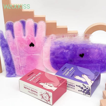 Paraffin Wax Hand & Foot Mask Deep Moisturizing Beauty Treatment – Smooth Soft Skin, Pink Grapefruit & Lavender Scents