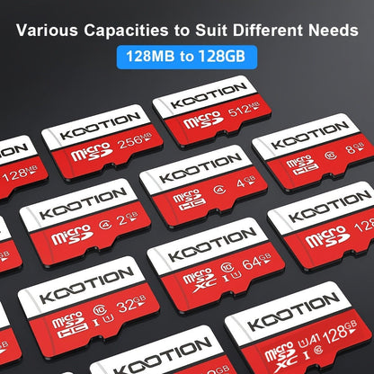 A1 C10 U1 Micro SD Card 5 Pack TF Memory Card 90MB/s High Speed 128MB to 128GB SDXC for Security for an Everyday Personal Care Routine