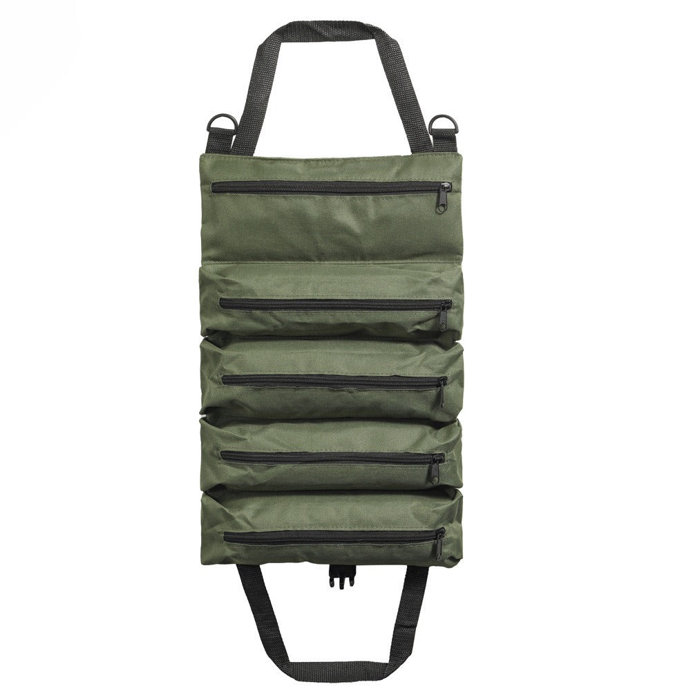 Collapsible Tool Bag Organizer for Hardware Storage | Foldable Tool Kit Bag for Carpentry Electricians Automotive Repairs Outdoor | Portable