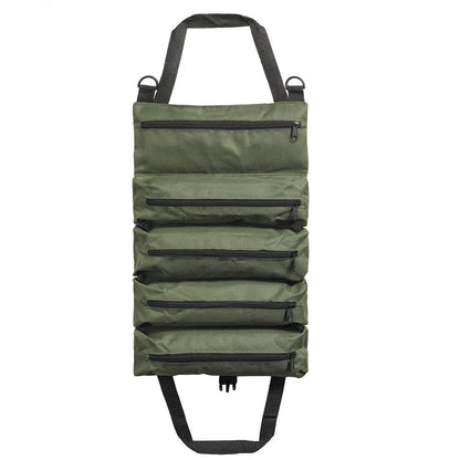 Collapsible Tool Bag Organizer for Hardware Storage | Foldable Tool Kit Bag for Carpentry Electricians Automotive Repairs Outdoor | Portable