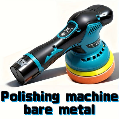 Cordless Car Polisher 5-Inch 8-Speed up to 5000 RPM with Battery for Car Detailing Scratch Removal Paint Correction