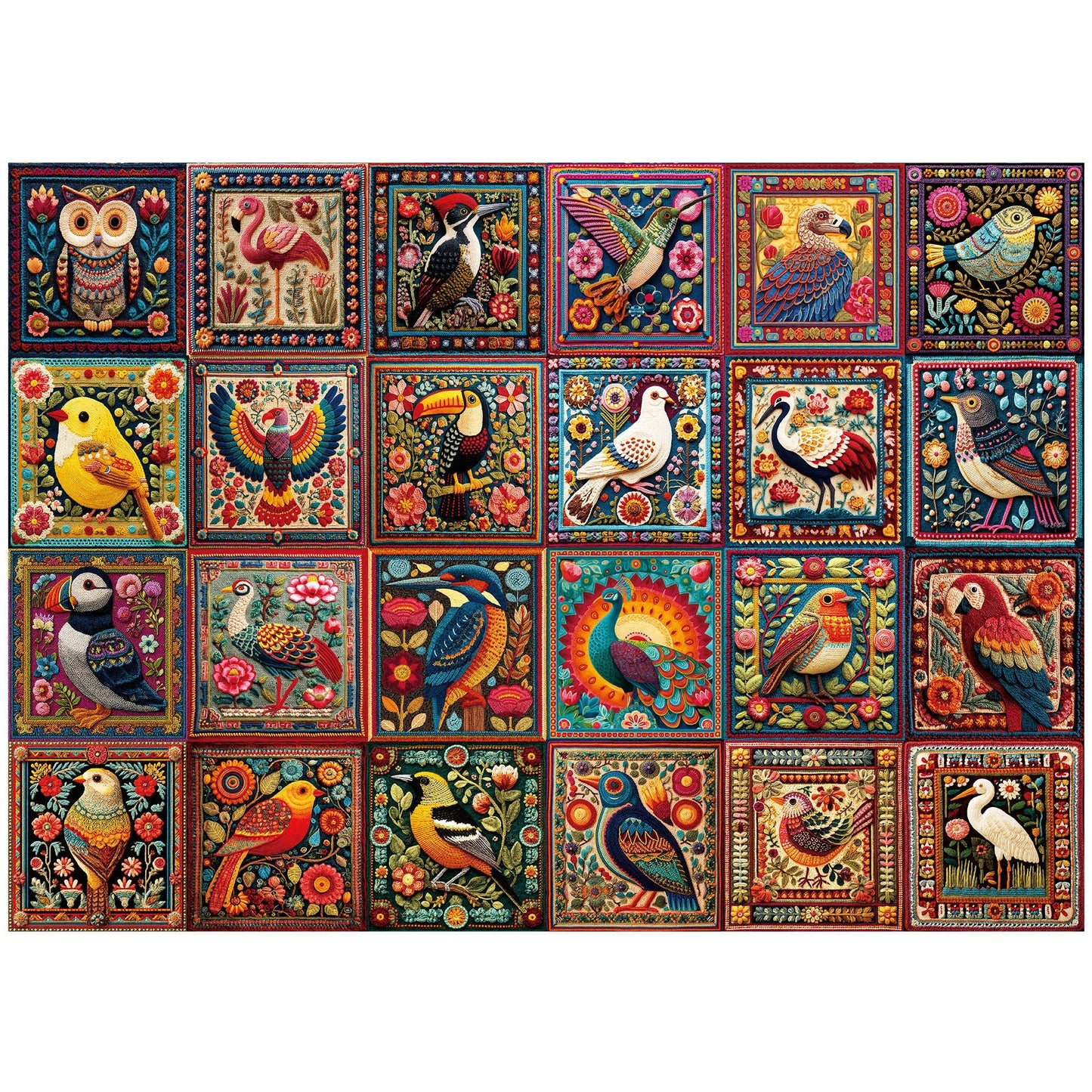 1000 Piece Jigsaw Puzzles for Adults 3 Pack – Sunset Lighthouse, Bird Crochet & Moroccan Pottery Set, Precision-Cut Brain Teaser Family