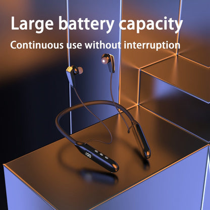 Neckband Sport Bluetooth Earphones Wireless In-Ear Flexible Neckband Extra Long Battery Life for an Everyday Personal Care Routine