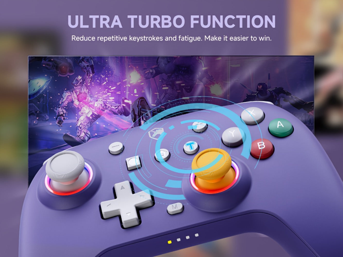 Hall Effect Wireless Controller for Nintendo Switch OLED Switch Lite - No Drift Joystick Turbo for an Everyday Personal Care Routine