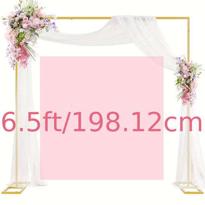 Balloon Arch Stand 8FT Round & Square Background Frame Reusable Event Decoration for Wedding for an Everyday Personal Care Routine