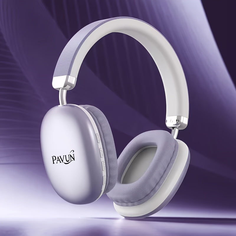 WH35MAX Noise Cancelling Wireless Headset HiFi Deep Bass Built-in HD Mic Comfortable for Bedside Audio, Alarms and Room Entertainment