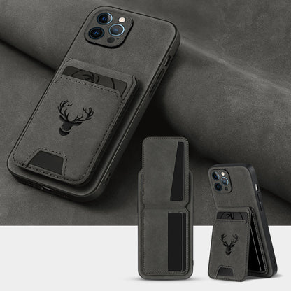 Wallet Phone Case for iPhone 16 Pro Max 16 Pro 16 Plus 16 15 14 13 12 11 Series Luxury PU Leather Flip Cover Card Holder Kickstand Magnetic