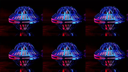UFO Flying Ball Toy Smart Sensor Hovering Drone Hexagonal Spinning Saucer with the Listed Color, Size or Set Options for Everyday Use