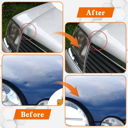 PDR Paintless Dent Repair Kit 21pcs – Car Dent Puller with Hot Glue Gun, Bridge Puller & Suction Tabs, DIY Auto Body Dent Removal Tool Set