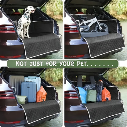 Car Trunk Mat with Storage Bag, Anti-Slip Pet Cargo Pad & Vehicle Trunk Protection Liner, Waterproof Non-Slip Bottom