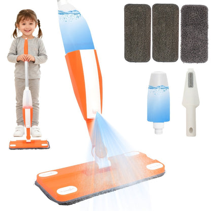 Children's Spray Mop Cleaning Toy Set with Water Sprayer & Pad with the Listed Color, Size or Set Options for Everyday Use