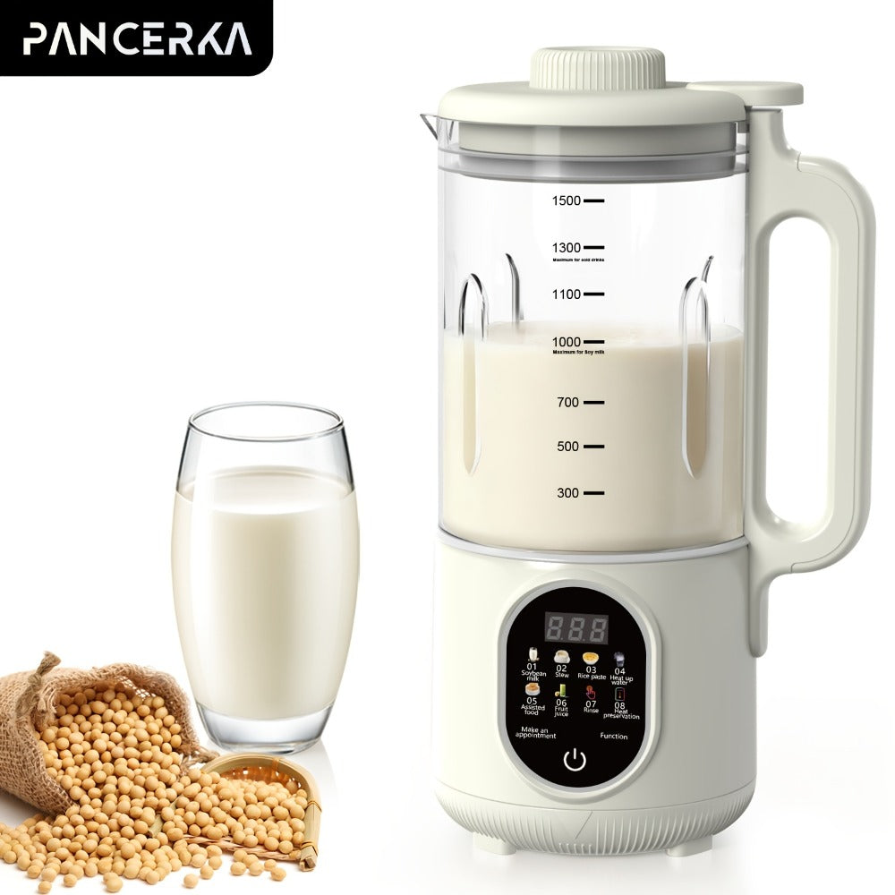 Nut Milk Maker Machine One-Touch - Multifunctional Plant-Based Milk Blender for Homemade Almond, Oat