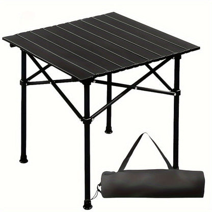Folding Camping Table with Storage Bag – Large Portable Outdoor Picnic Table for Camping, BBQ, Garden, Backyard & Self-Driving Tours
