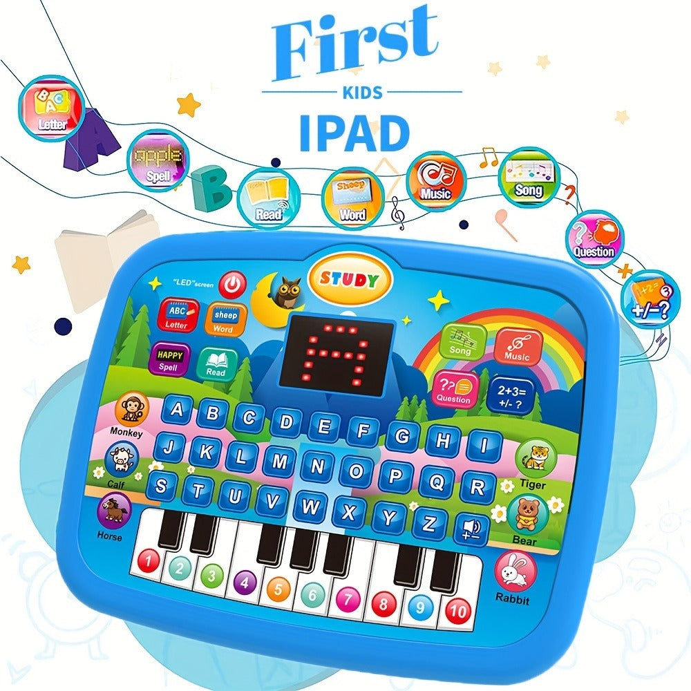 Educational Learning Machine for Kids with 2.2" Screen Alphabet Numbers Music Animals Piano Keys