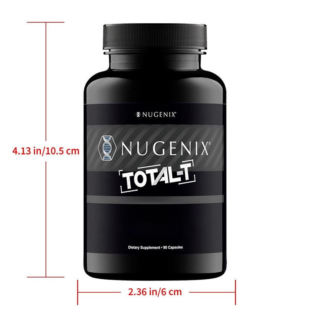Testosterone Support Supplement for Men Total-T – Supports Free and Total Testosterone Levels, Natural Male Vitality & Strength Formula