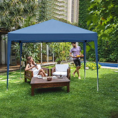 Instant Canopy 10x10 FT Oxford Fabric UPF50+ Sidewalls Commercial for Garden, Patio and Yard Use