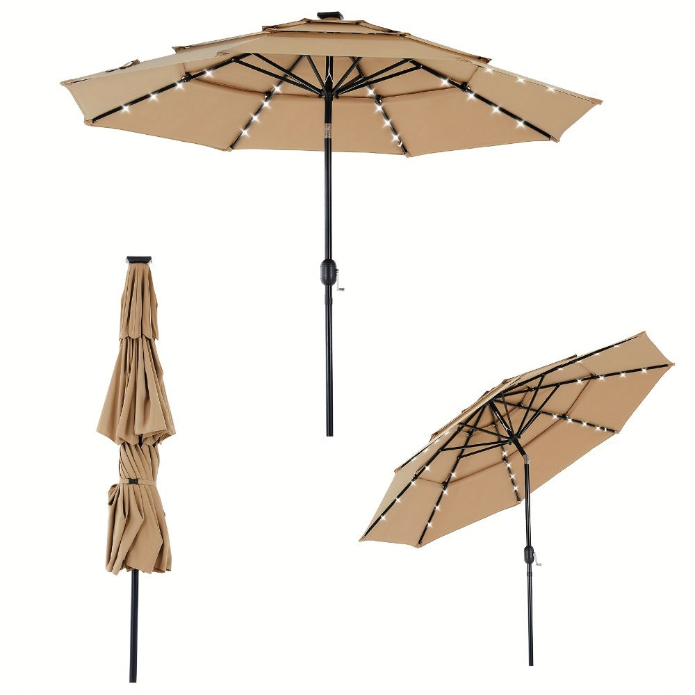7.5-Foot Patio Umbrella with Tilt Adjustment and UV Protection detail image - detail view 14
