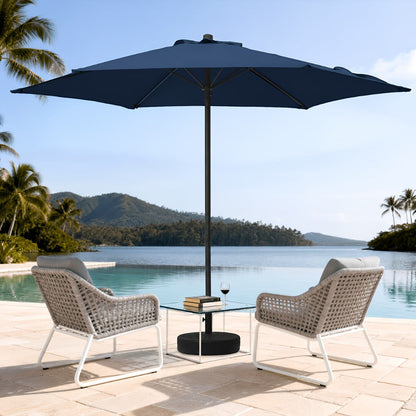 7.5-Foot Round Patio Umbrella with UV Protection for Outdoor Shade and Protection detail image - detail view 3