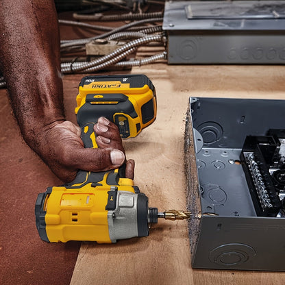 Cordless Impact Driver 1/4" Compatible with DeWalt 20V Battery, 0-2800 RPM Electric Impact Screwdriver with LED Indicator Light