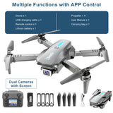 [Built-in Screen Remote Control] Dual Camera